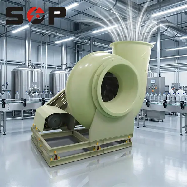 Why Fiberglass Centrifugal Fan Is a Must for Beverage Processing Factory Ventilation