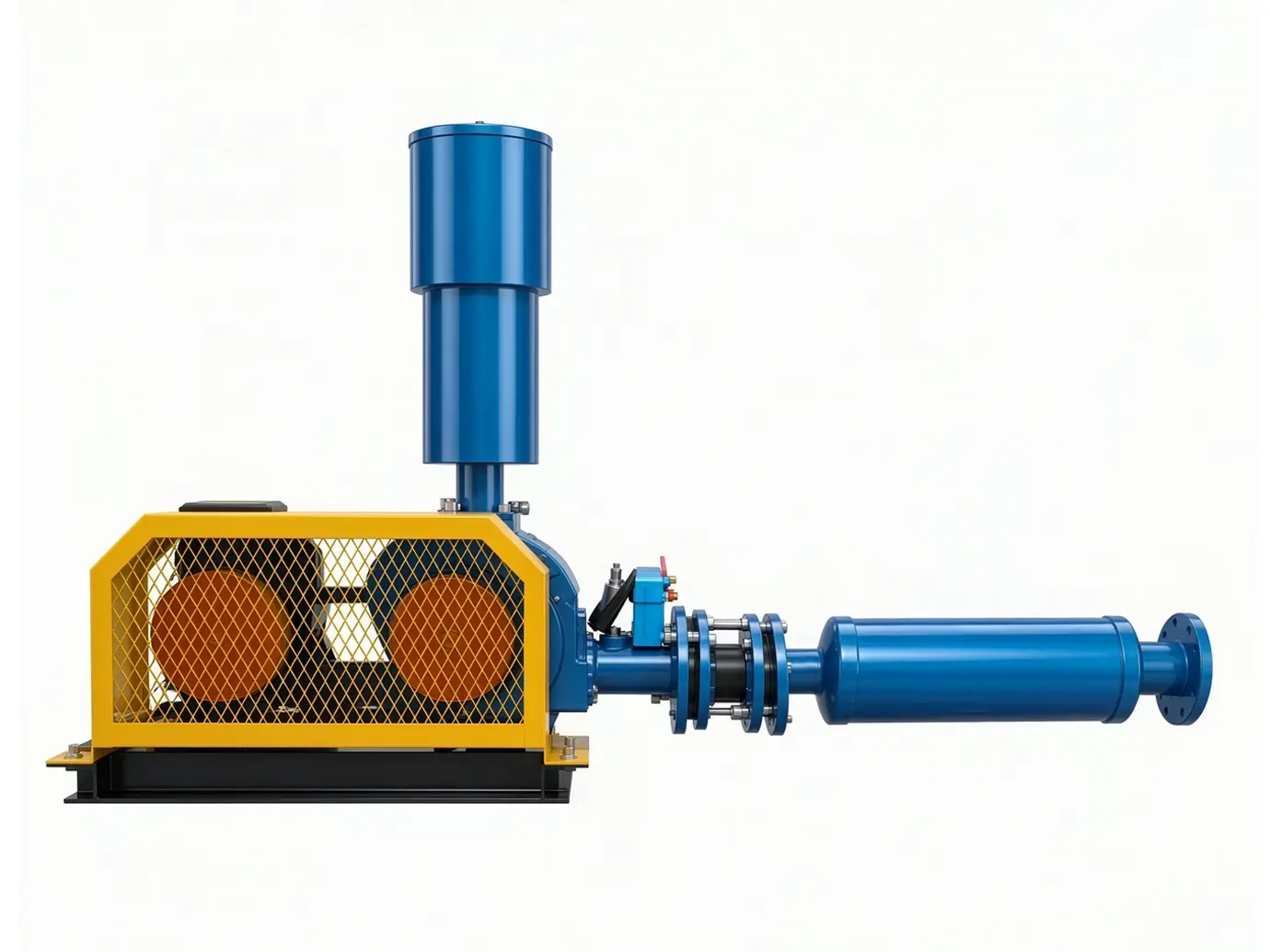 SOPLG-50 1.1kW 1.5kW 2.2kW 3kW Energy Saving Three Lobe Roots Blower for Fish Pond