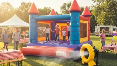 Why You Need Quality Jumping Castle Blowers for Your Party Rentals