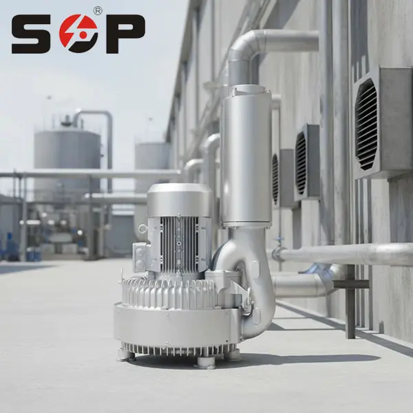Jiangxi Sop's Double Stage Regenerative Air Blower Delivers Outstanding Results in Large Factory Warehouse Ventilation
