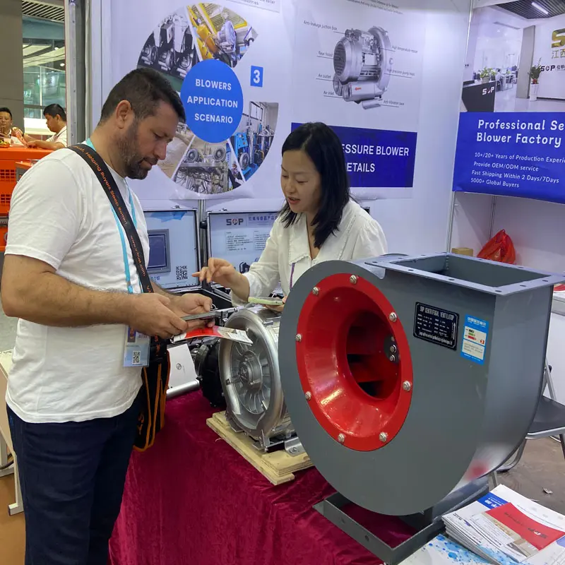 Centrifugal blower-9