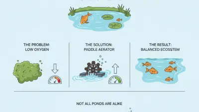 Why Choose a Paddle Aerator for Your Pond or Lake?