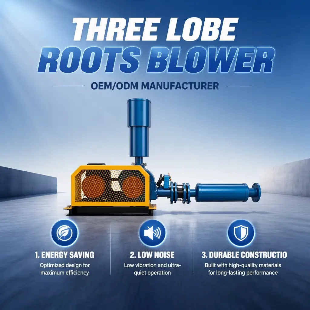 Three Lobe Roots Blower-6