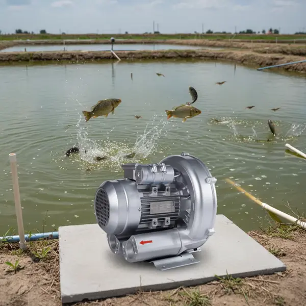 Boosting Fish Farming with Side Channel Blower
