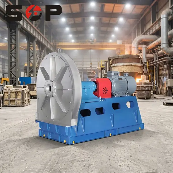 Centrifugal Industrial Blower Upgrades Support Greener Blast Furnace Operations