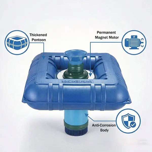 Floating Pond Surface Aerator-6